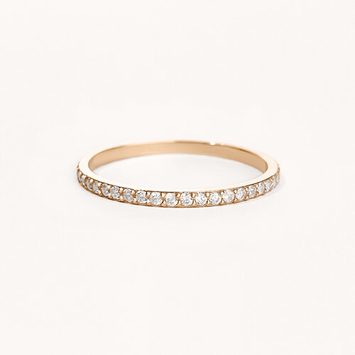 Eternity Ring | Classic Gold Plated