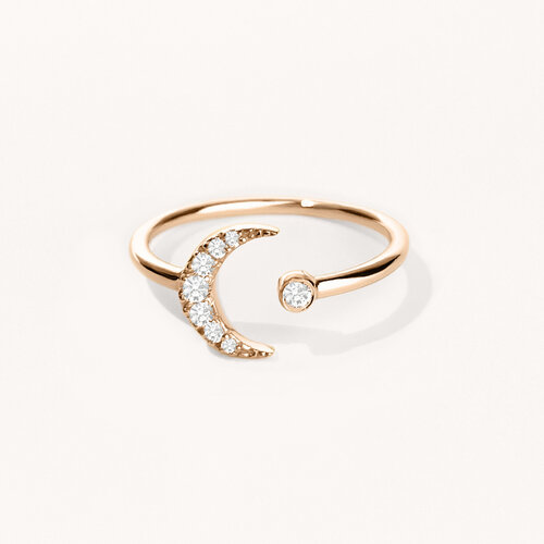 Moon Ring | Classic Gold Plated