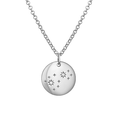 Diamond Sky Necklace | White Gold