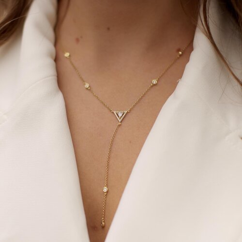 Tiare Necklace  | Yellow Gold Plated