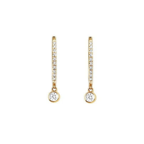 Dot Earrings  | Yellow Gold Plated