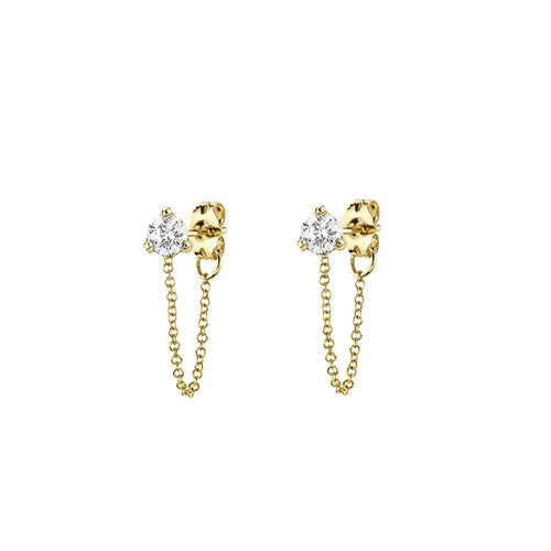 Emma earrings | Yellow Gold Plated