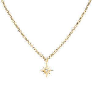 Diamond Star Necklace