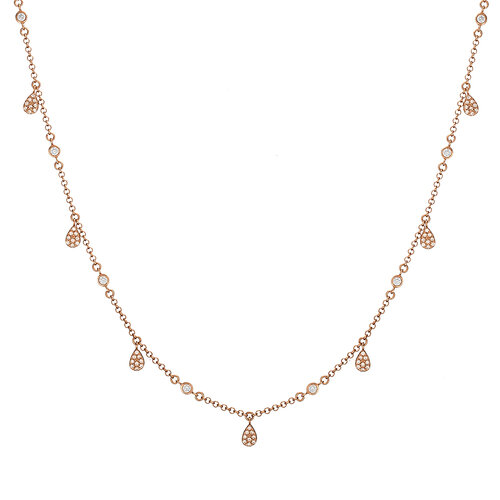 Raindrops Necklace | Classic Gold