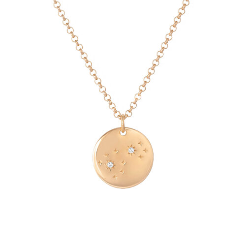 Sky Necklace | Classic Gold Plated