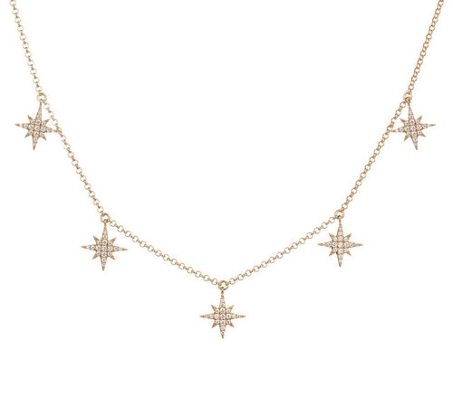 Selesta Necklace | Classic Gold Plated