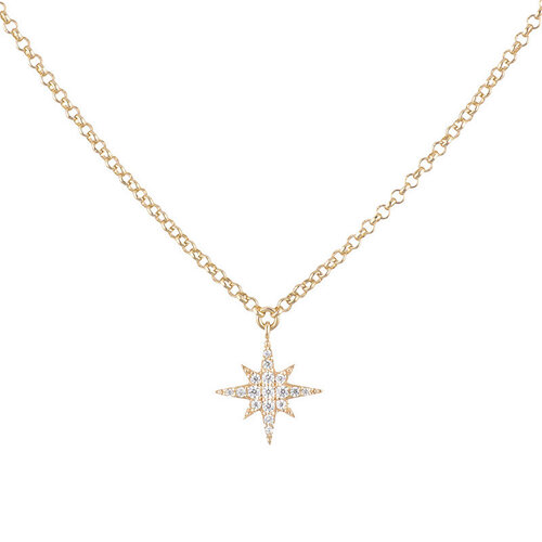 Stella Necklace | Yellow Gold Plated