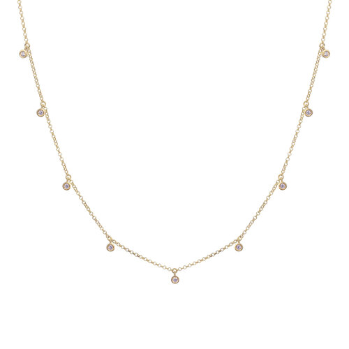 Bluebell Necklace | Yellow Gold Plated