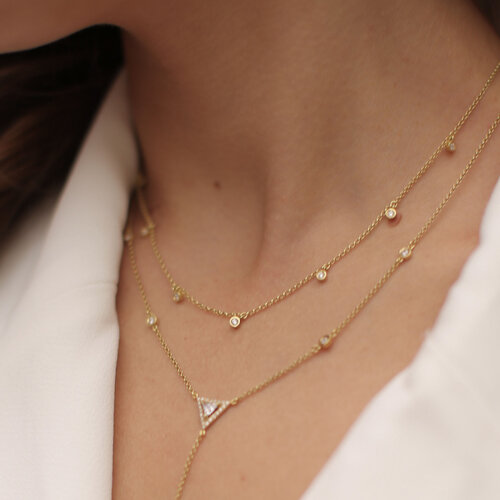 Bluebell Necklace | Yellow Gold