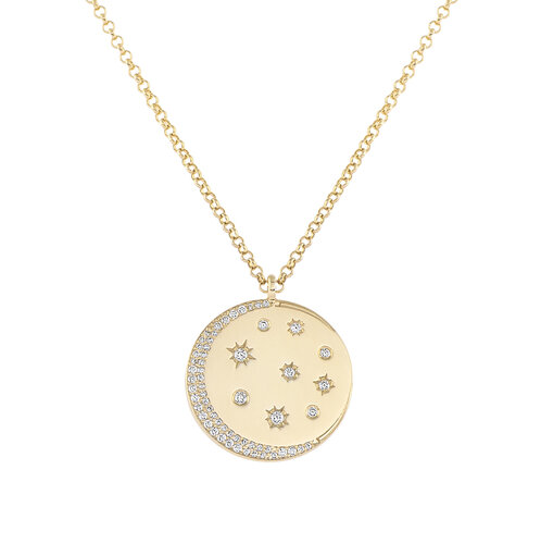 Midnight Necklace | Yellow Gold Plated