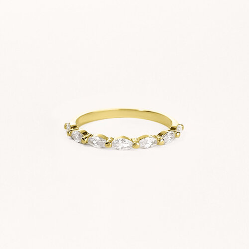 Marquiz Ring | Yellow Gold Plated