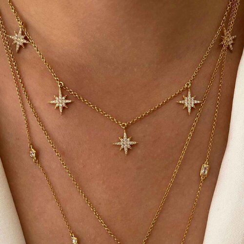 Selesta Necklace | Yellow Gold Plated